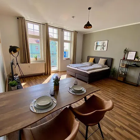 Modernes 1r , Tv Streaming, Balkon Und Parken 마그데부르크